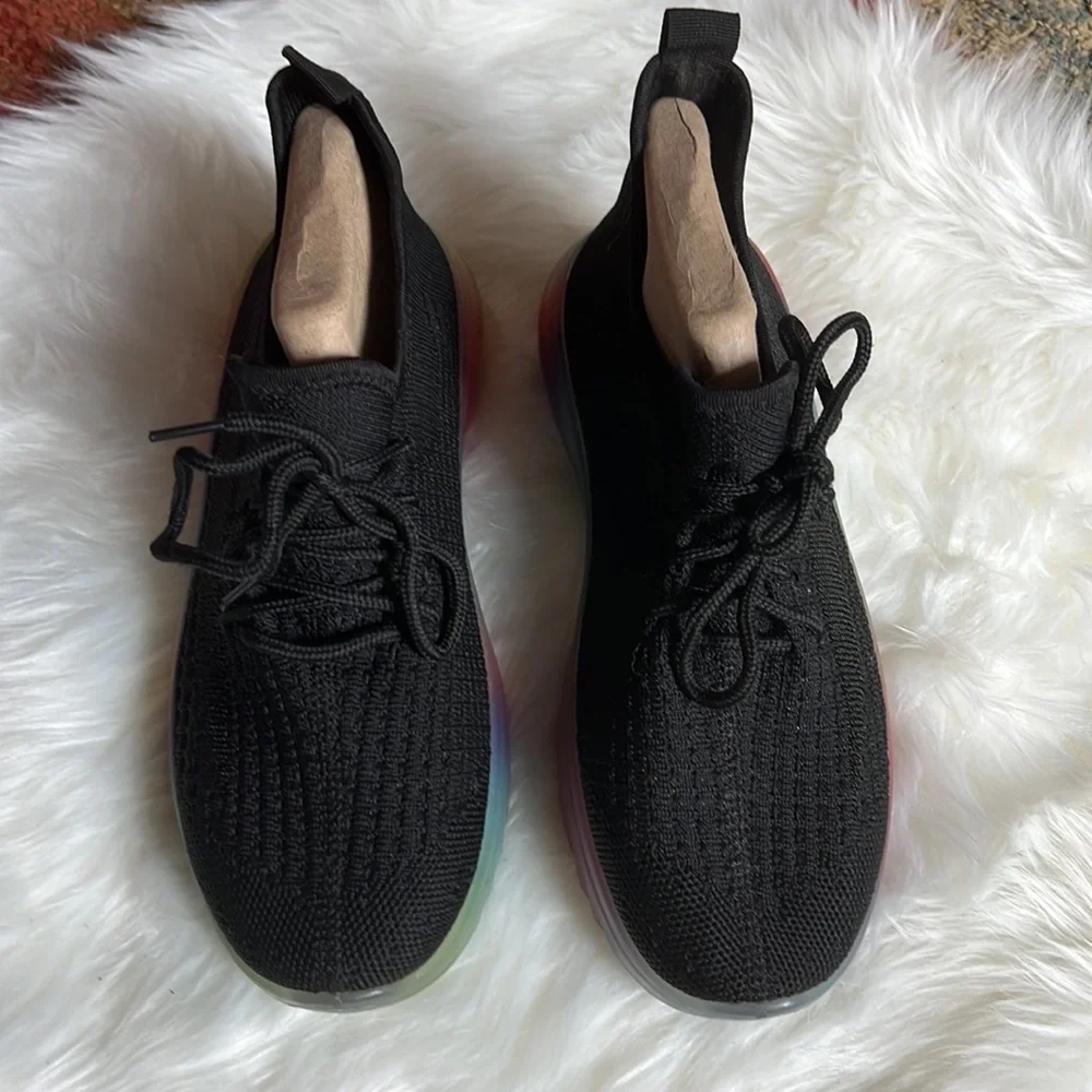 Brand Wanted, like new….worn once, size 7.5…Black - Picture 2 of 5